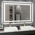 40x30 Inch LED Bathroom Mirror by Wedhouc