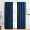 NICETOWN Blackout Curtains for Living Curtains, Moroccan Blue, 2 Panels by NICETOWN