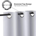ChrisDowa Grommet Blackout Curtains - Image 2
