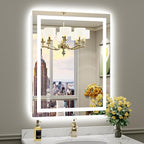 Briivue 28x36 Inch LED Bathroom Mirror by Briivuemodernmirrors