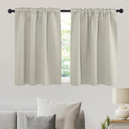 RYB HOME Small Window Curtains Blackout, Privacy Thermal Insulating Drapes - Image 6