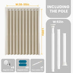 AJAZZ Blackout Accordion Door - Image 2
