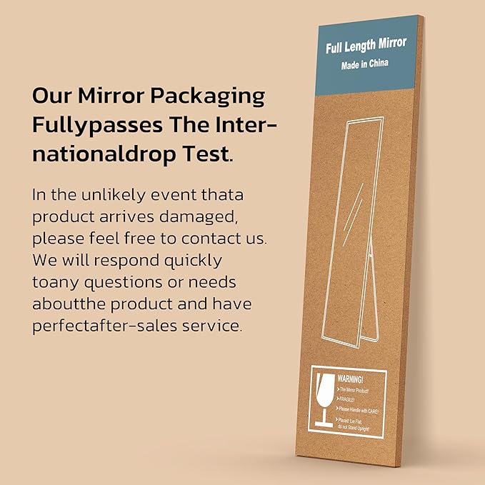 64"x21" Full Length Mirror - Image 7