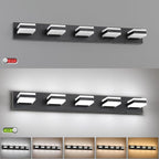 SOLFART Black Vanity Lights for Bathroom, 5 Color Temperature Bathroom Light - Image 7