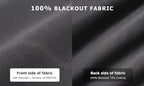 LazBlinds 100% Blackout Roller Shades, No Tools No Drill Cordless Blinds - Image 2