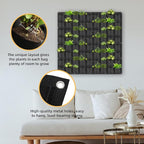 Hanging Planting Grow Bags, 72 Pockets Hanging Vertical Wall Planter Wall - Image 4
