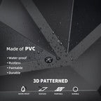 AMZDEPOT 3D Wall Panels for Interior Wall Decor, 3 Layout Options PVC Textured - Image 5