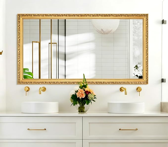 Large Vintage Decorative Mirror by AutdotWallMirrors