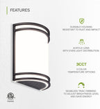 ASD LED Indoor Wall Mount Light Fixture - Image 3