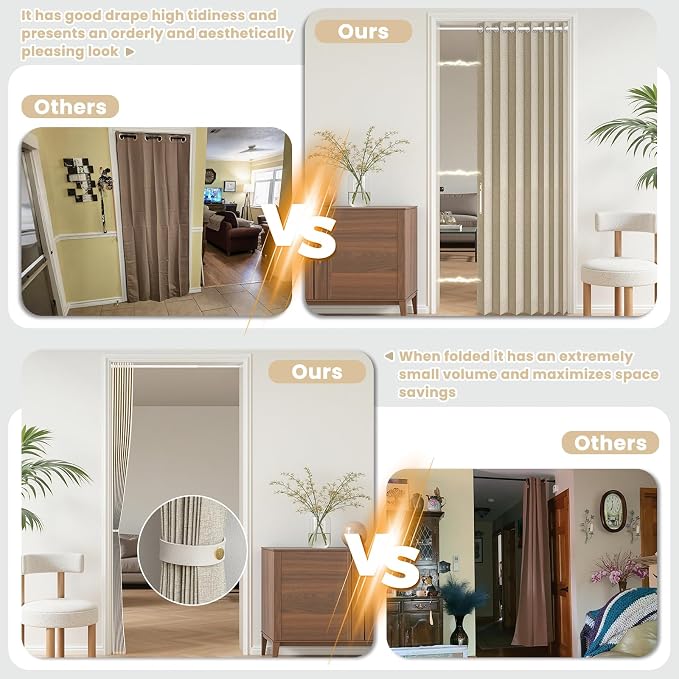 AJAZZ Blackout Accordion Door - Image 3