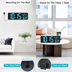 XREXS Large Digital Wall Clock - Image 2