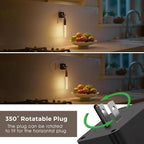 L LOHAS LED Night Lights Plug into Wall, Dimmable Night Light 0-100LM, Rotating - Image 4