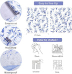 Livebor Leaf Peel and Stick Wallpaper Olive Leaf Contact Paper 17.7inch x - Image 5