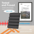 Art3d 4 Pack 47.2 x 23.6in. Wood Slat Acoustic Panels - Image 4