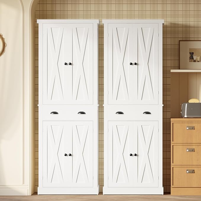 IRONCK Kitchen Pantry Storage Cabinet 72.6" H x 24" W, - Image 2