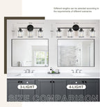Crystal Bathroom Light Fixtures, Bathroom Lighting Fixtures Over Mirror - Image 3