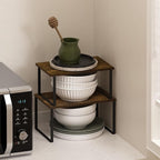 Furinno RAVEL Kitchen Countertop Organizer Set of 2, Counter Shelves, Kitchen - Image 2