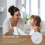 bussdis White Adhesive Wall Hook - Image 6