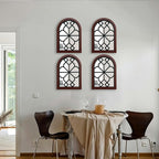 ZEXUIRU 4 Set. Rustic Wall Mirrors - Image 4