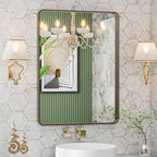 LOAAO 22”X30” Bronze Bathroom Mirrors by LOAAO