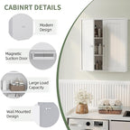 Bathroom Wall Cabinet, Bathroom Cabinet Wall Mount, Over the Toilet Space Saver - Image 5