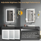 16×24 inches LED Bathroom Mirror, Bathroom Vanity Mirror - Image 3