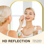 FICTOR Bathroom Vanity Mirror for Wall, 2 Pack 26" x 38" Rectangle Bathroom - Image 5