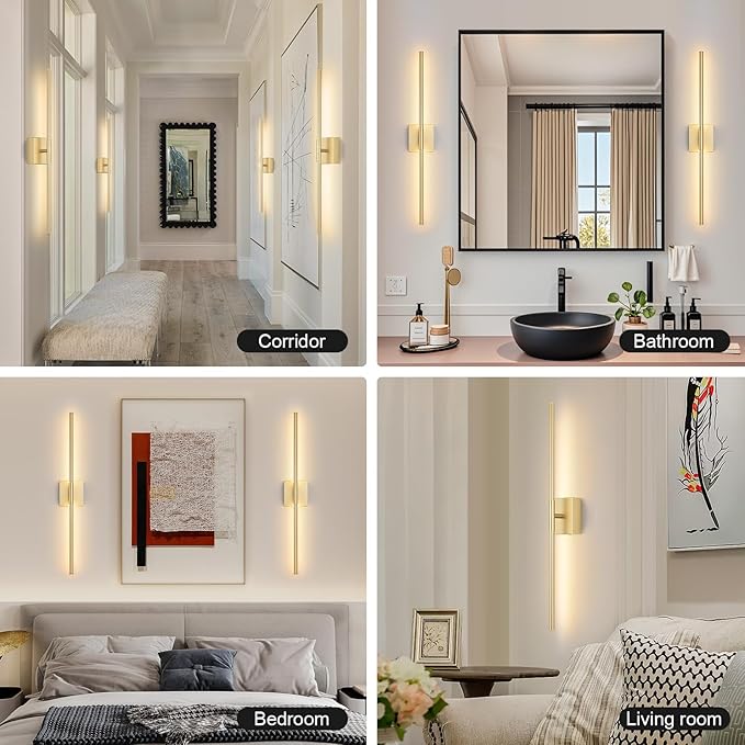 Battery Operated Wall Sconce Set of Two - Image 7