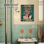 DIHSIEG Inspirational Canvas Wall Art funny bathroom wall art Print Poster - Image 6