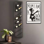 Mom I Am A Rich Man Aesthetic Retro Music Goblet Poster Feminist canvas Wall - Image 6