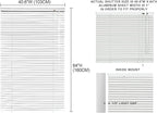 YIIBAII Mini Blinds Suitable for 41" W x 64" H Windows 1" Aluminum Horizontal - Image 6