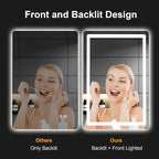 TRAHOME LED Bathroom Vanity Mirror 32"x24" - Image 3