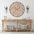 Farmhouse Wall Clock 30 Inch - Image 2