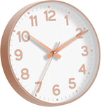 Roymnie Wall Clock 12 Inch Silent Wall Clocks Battery Operated- Modern Non - Image 8