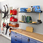 WALMANN 2 Pack Garage Wall Shelf, 23.5" x 12" Wall Mounted Storage Shelves - Image 2