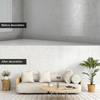 3D Wall Panels Peel and Stick – 2pc X 23.82"x110" PVC Faux Travertine Texture - Image 3