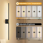 Battery Operated Wall Sconce Set of Two - Image 3