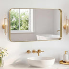 NEWBULIG 30X48 Inch Bathroom Mirror by NEWBULIG