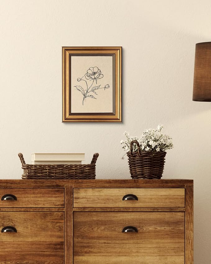 VIYYIEA Vintage Gold Framed Wall Art - Image 6