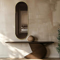 Oval Full Length Mirror, Ultra-Clear Explosion-Proof Dressing Mirror, Simple & by TheiaMo