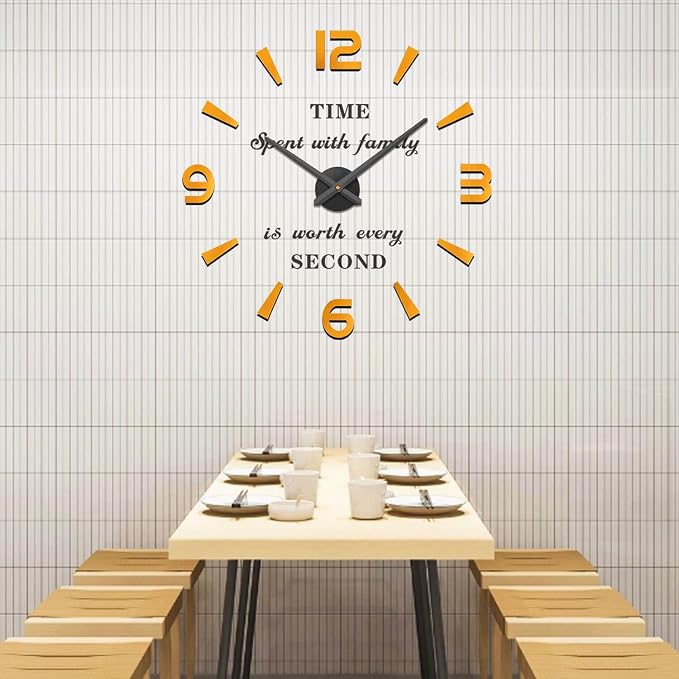 VANGOLD Design Frameless Wall Clocks - Image 9