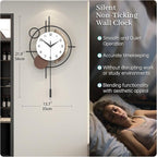 Wall Clock Decorative Modern Wall Clocks - Image 4