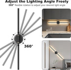 Battery Operated Wall Sconces Set of 2, Dimmable 6000mAh Rechargeable Wall - Image 6