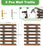 Mulctun 2 Pcs Wall Planters - Image 2