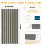AJAZZ Blackout Accordion Doors - Image 3