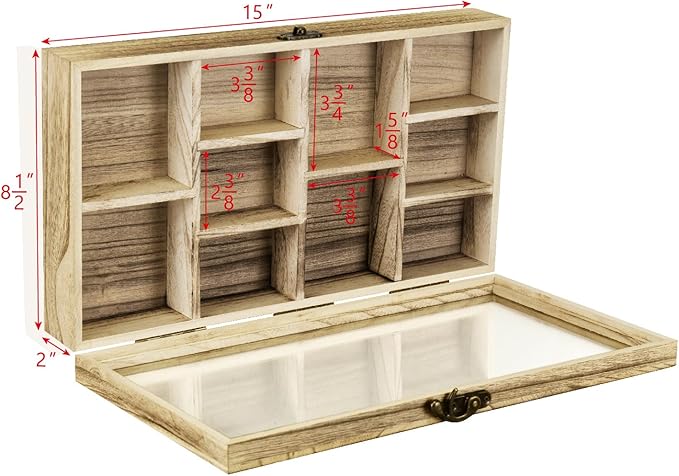 Ikee Design Wooden Collection Display Case - Image 2