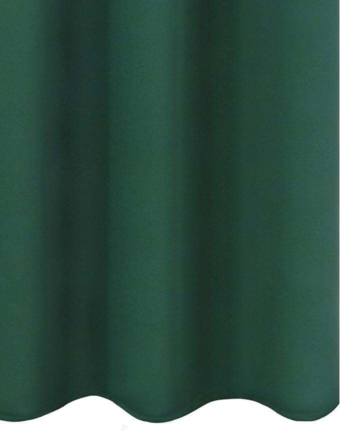 LEMOMO Green Blackout Curtains 40 x 63 Inch Length/Set of 2 Curtain - Image 9