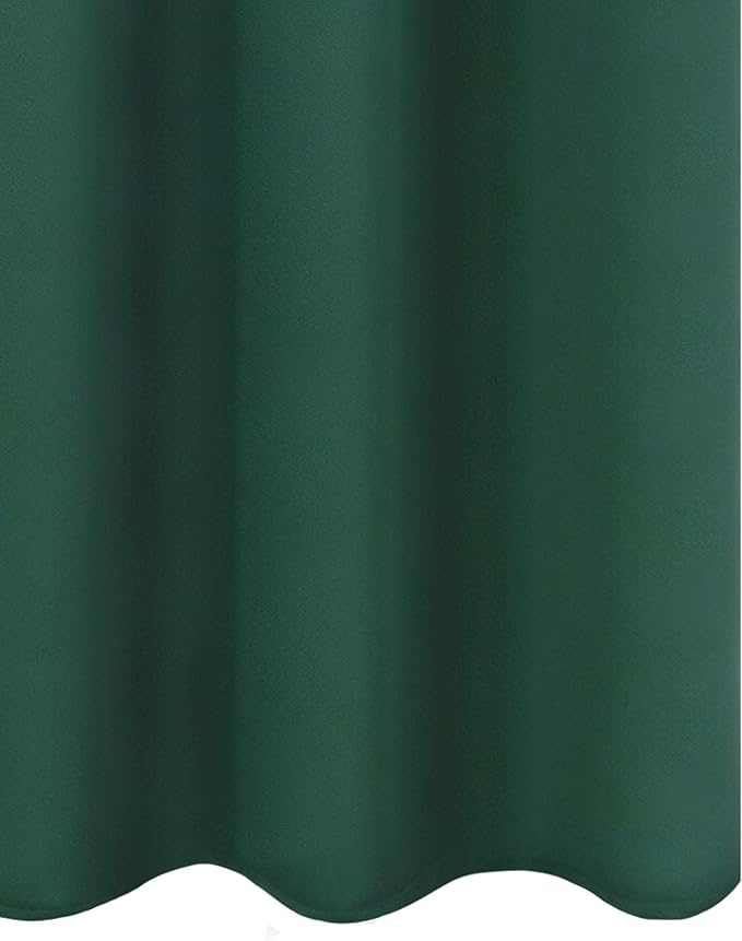 LEMOMO Dark Green Thermal Blackout Curtains/42 x 95 Inch/Set of 2 Panels Room - Image 8