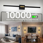 iThird Wall Sconce Battery Operated Wall Light: 10000mAh Wireless Wall Sconces - Image 3