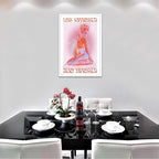 Liyark Spiritual Affirmation Art Poster Pink Woman Canvas Wall Art Aesthetic - Image 7